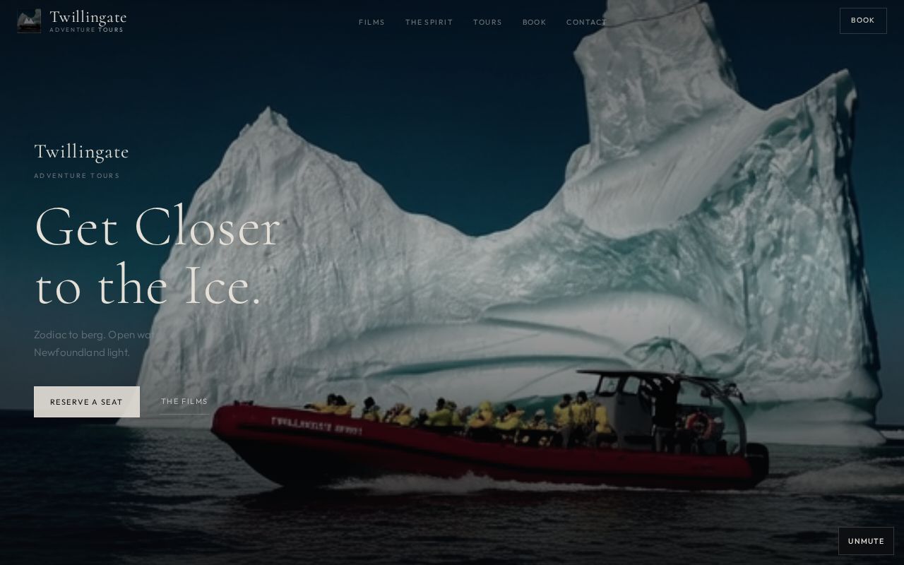Twillingate Adventures sample tourism site